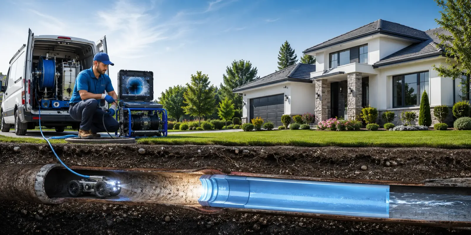 Pipe Relining information for Center Cross, VA